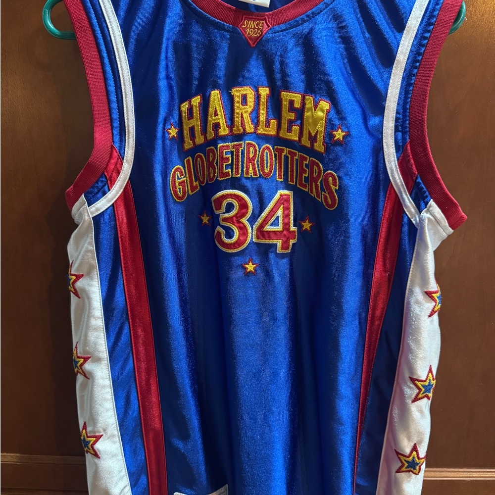 Harlem Globetrotters Blue Jersey